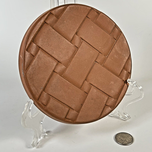 Longaberger pottery button - pottery,