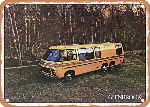 Metal sign 1975 gmc - metal,