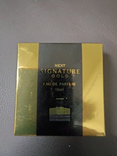 Next signature gold - signature, eau