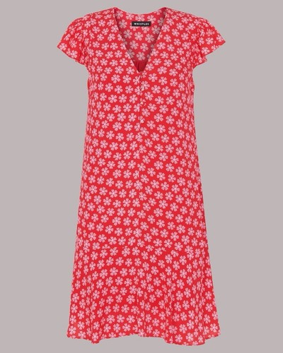 Whistles size red daisy - 8,