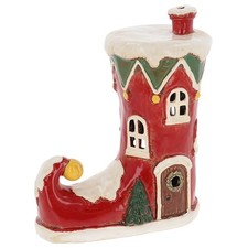 Village Pottery Christmas Elf