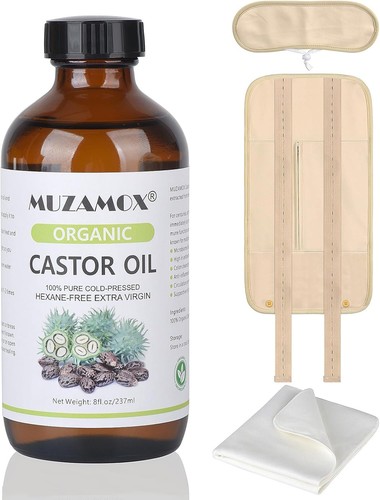 Organic castor oil pack 237ml - organic,