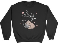 I Crochet You Cat on Ball of