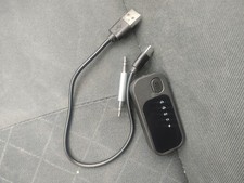 Bluetooth 5.4 Dual-Pair Wireless Aux Adapter Car Audio Receiver Rechargeable Usb