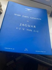 Jaguar E Type Spares Catalogue