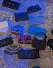 20 Womens Handbags Job Lot Mixed Brands Various Brands Used Condition