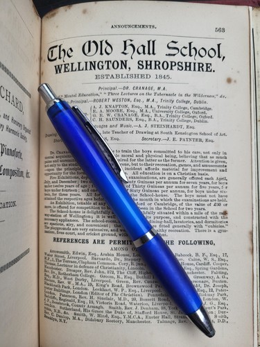 1898 advert the old - ,