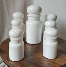 7 x  Vintage Belgian White