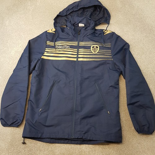Leeds united jacket large - jacket, blue
