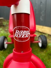 Toddler Tricycle, Radio Flyer 4-in-1 Stroll 'N Trike with Removable Accessories