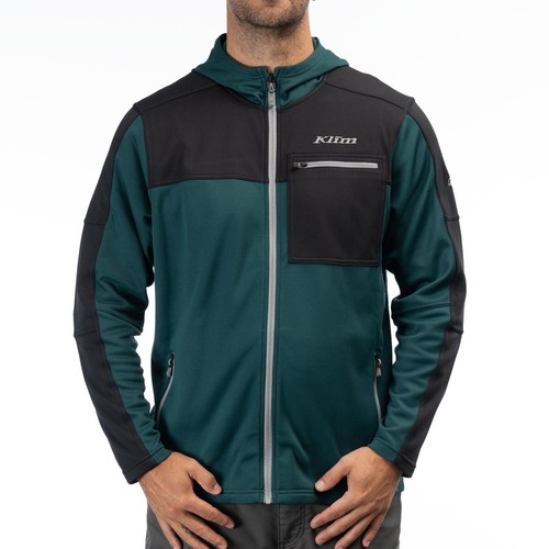 Klim glacier hoodie dark sea - klim,