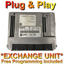 BMW E46 318i ECU Bosch 0261209005 | DME7512354 | Plug+Play | Exchange Unit