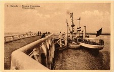 Old postcard AK Ostend