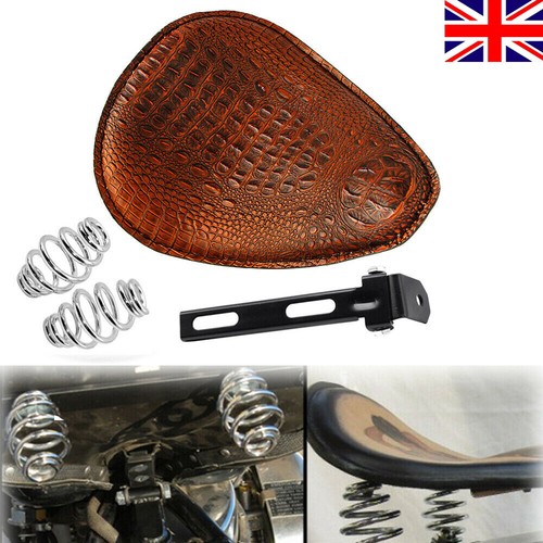 Leather motorcycle spring - leather,