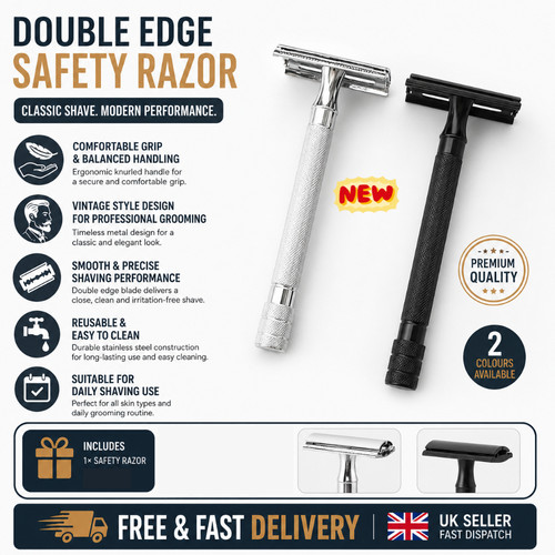 Men double edge metal - men's,
