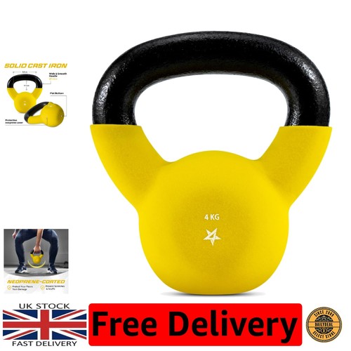 Heavy duty neoprene kettlebell - neoprene,