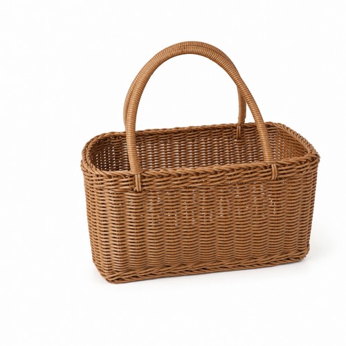 Rectangular wicker basket - rectangular,