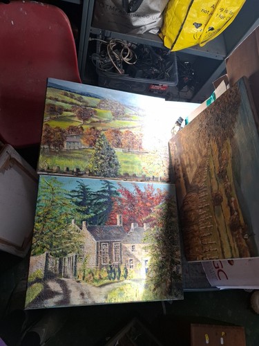 Acrylic canvas original - 3x,