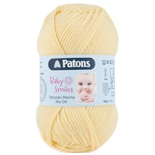Patons Baby Knitting Yarn Smiles Fairytale Merino Wool Mix DK Double Crochet