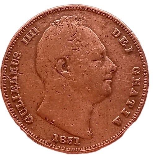 1831 king william - king, copper