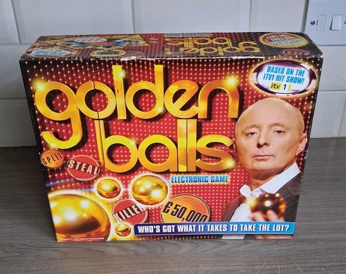 Golden balls electronic board - golden,