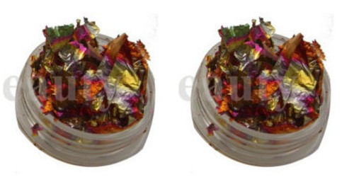 Pots nail art - x,