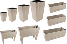 Rattan-Style Planters Rato