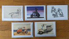 5 X Scooter Vespa and