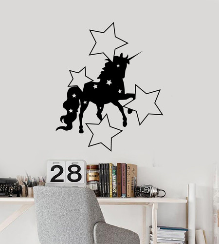 Unicorn unicorns starry vinyl - unicorn,
