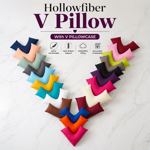New shaped orthopedic pillow - new,