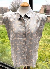 Hobbs NW3 Pale Grey Silk
