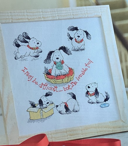Cross stitch chart - cross,