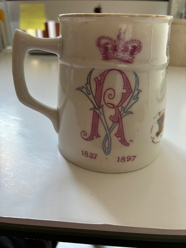 1897 mug commemorating queen - 1897,