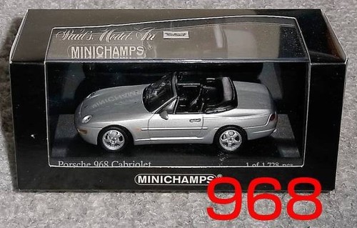 Porsche 968 cabriolet - 1/43,