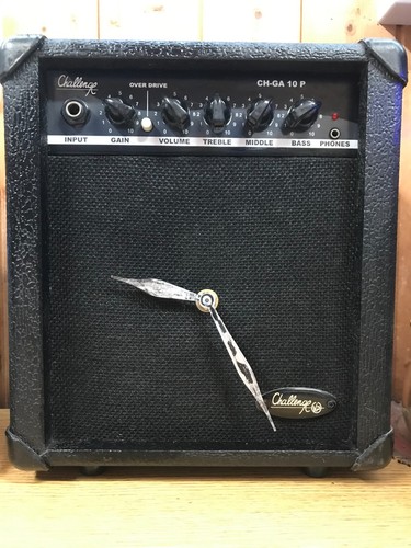 Guitar amp clock - amp, clock.