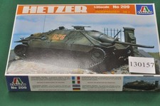 1/35 scale WW2 / italeri - hetzer jagdpanzer 38t model kit - (130157)