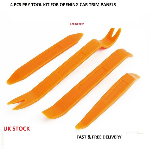 Car trim removal tool kit - removal,