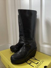 Fly London Yeve Black Leather