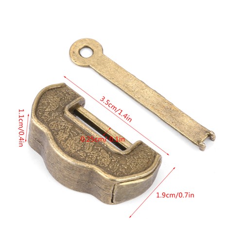 Chinese vintage padlock - chinese,