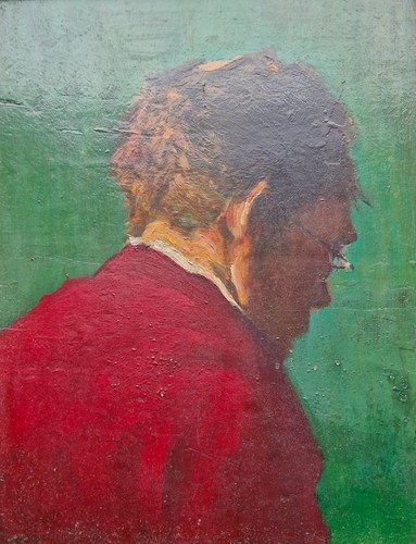 Antique italian portrait study - italian,