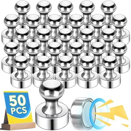 Metal push pin - push, strong