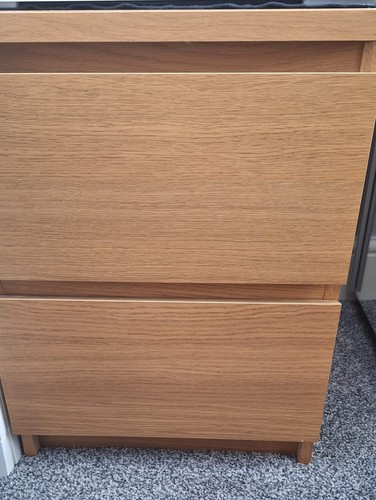 Ikea oak malm drawer - malm, x