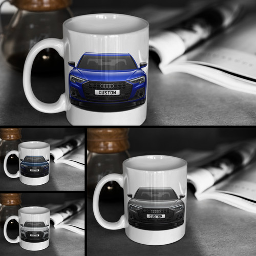 Personalised audi tfsi e - a8,
