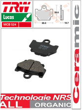 2 Front Brake Pads TRW Organic