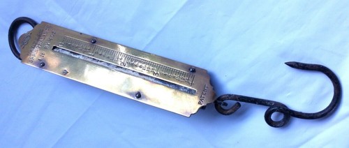 Vintage antique salter brass - antique,
