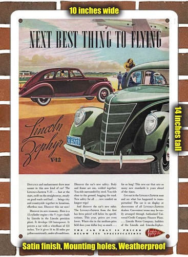 Metal sign 1937 - metal,