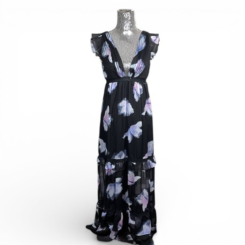 Y2k fairy floral - floral, maxi