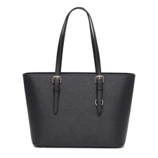 Women Black Large Tote Bag for