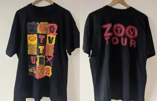 Band shirt 1992 zoo - zoo, tv