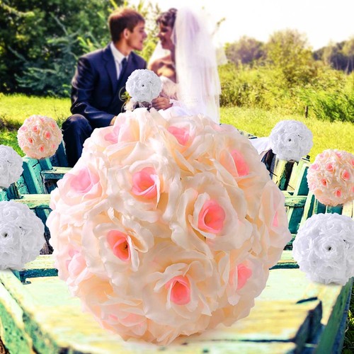 Artificial rose kissing - artificial,